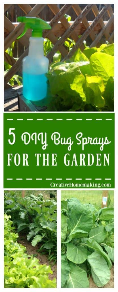 5 Diy Bug Sprays For The Garden Creative Homemaking