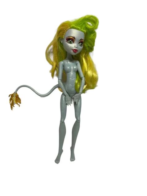 Monster High Lagoonafire Doll Freaky Fusions Hybrids Mattel Nude