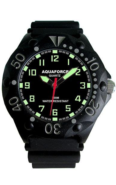 aqua force dive watch 200m water resistant aqua force watch company dive watches water