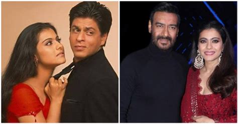 Kajol Compares Stardom Of Shah Rukh Khan And Ajay Devgn