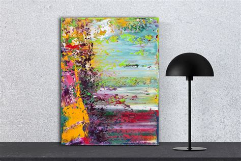 Small Abstract Painting Original Artwork Oil Canvas Abstract Etsy