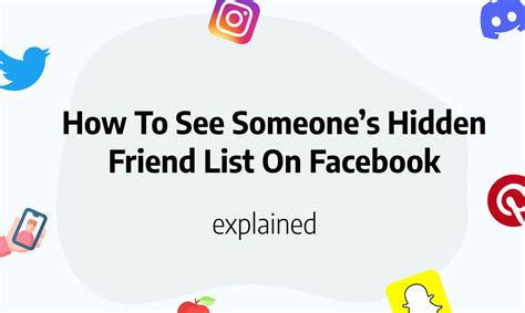 How To See Someones Hidden Friend List On Facebook In 2024