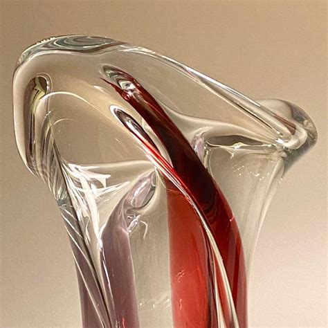 Barry Entner Handblown Fine Art Glass Vase Chairish