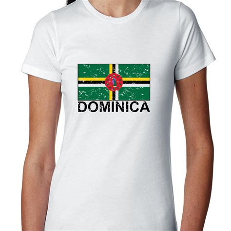 Hollywood Thread Dominica Flag Special Vintage Edition Womens