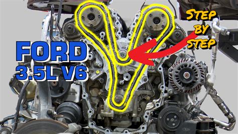How To Replace The Timing Chain And Water Pump On A Ford 35l