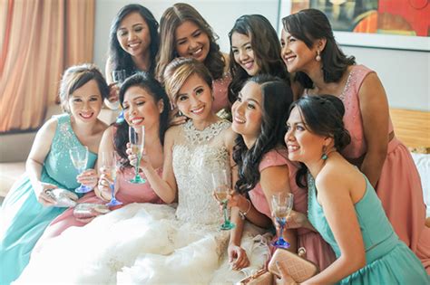Pink And Turquoise Rustic Wedding Philippines Wedding Blog