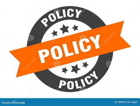 Policy Sign Stock Vector Illustration Of Stamp Template 160381218