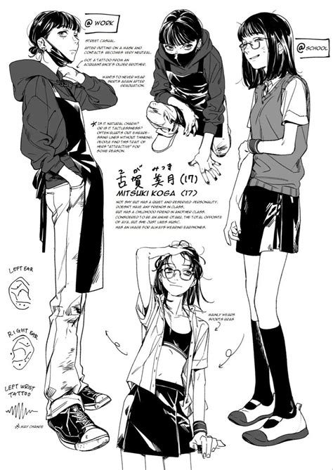 Anime Character Drawing Character Art Character Design Character Profile Fanart Yuri Manga
