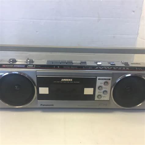 Vintage Panasonic Rx F Ambience Boombox Radio Cassette Player Recorder