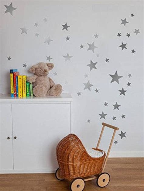 Star Wall Stickers Star Wall Decals Stars Stickers Nursery Etsy