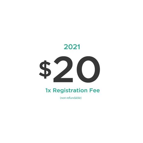 Registration Fee One Time Non Refundable Registration Fee