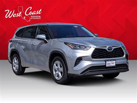 New 2020 Toyota Highlander L Sport Utility In Long Beach 13417 West