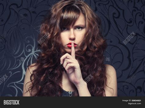 Sexy Brunette Curly Image And Photo Free Trial Bigstock