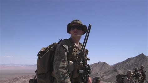 Us Marines Get First Female Infantry Officer Bbc News