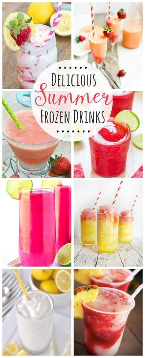 Declious Summer Frozen Drink Recipes Perfect To Relax And Recharge On A Hot Summer Day