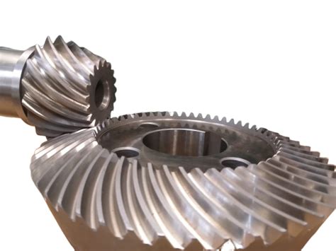 Hard Cut Spiral Bevel Gear Shape Round By Gears And Gear Drives