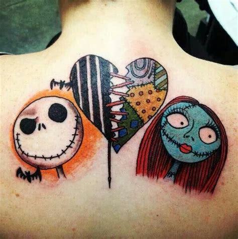 Top 30 Jack And Sally Tattoo Designs Ideas