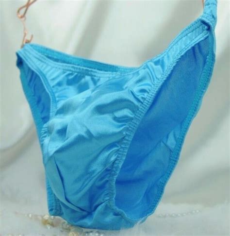 mens satin divine silky smooth shiny wetlook sissy pouch bikini panties 42600 hot sex picture