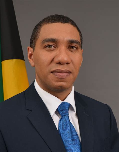 Andrew Michael Holness Jamaica Information Service