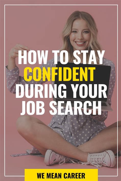 27 Ways To Maintain Self Esteem While Job Searching In 2020 Job