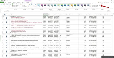 Project Summary Task Microsoft Project Tips And Tricks