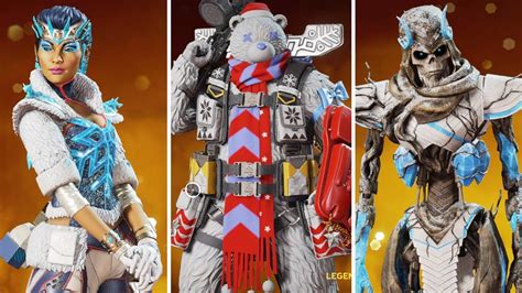 Apex Legends All 2020 Christmas Event Skins Youtube