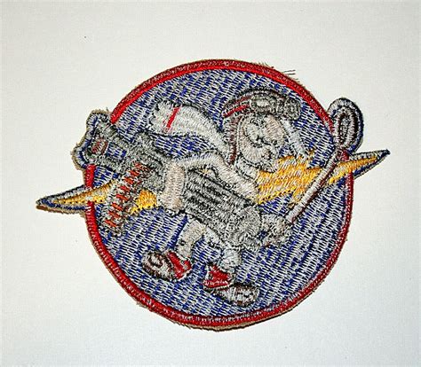 352nd Us Army Air Force 487th Squadron Bomb Fighter Patch New Nos 1950
