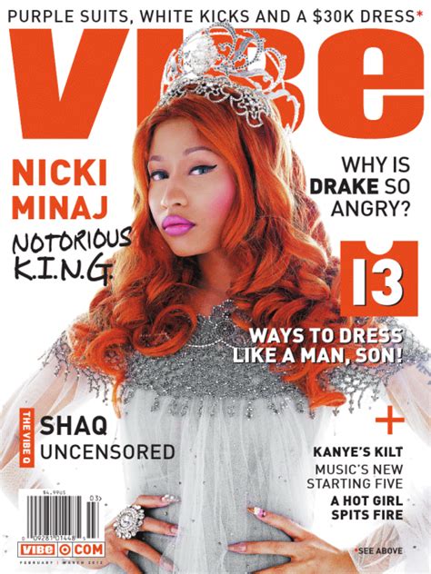 Nicki Minaj Covers February March VIBE Magazine