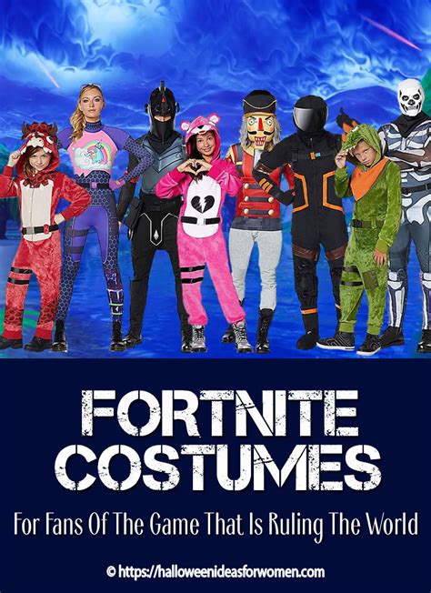Fortnite Halloween Costumes For Everyone 2018
