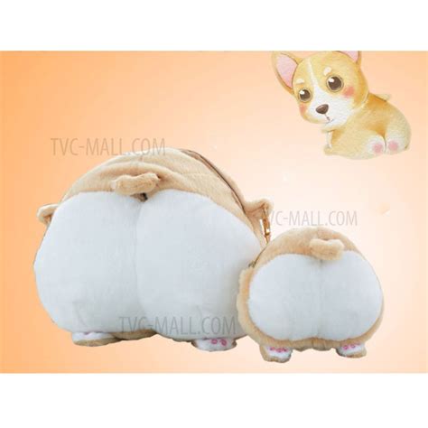 Funny Cute Corgi Butt Pillow Hand Warmer Soft Plush Toy Home Sofa Cushion Size L Celare Shop