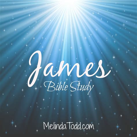 James Bible Study Printables