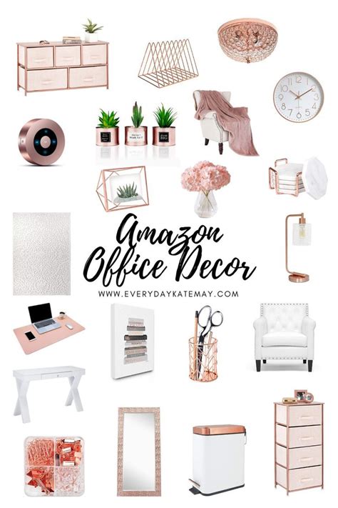 Get it as soon as mon, aug 16. Rose Gold Office Decor From Amazon in 2020 | Chic office decor, Office decor professional, Gold ...