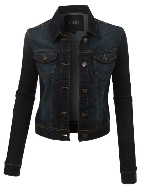 This Classic Long Sleeve Denim Jean Jacket With Pockets Will Be A Must