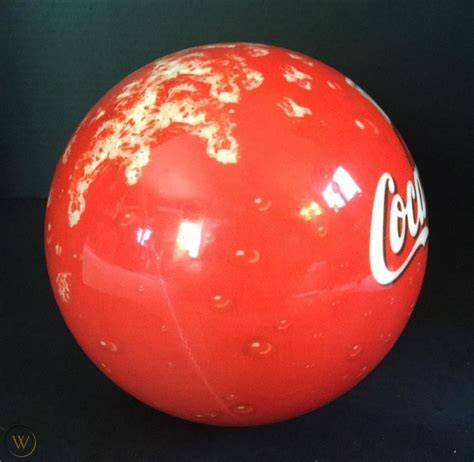 Brunswick Viz A Ball Coca Cola Bowling Ball Coke Undrilled 16 Lb