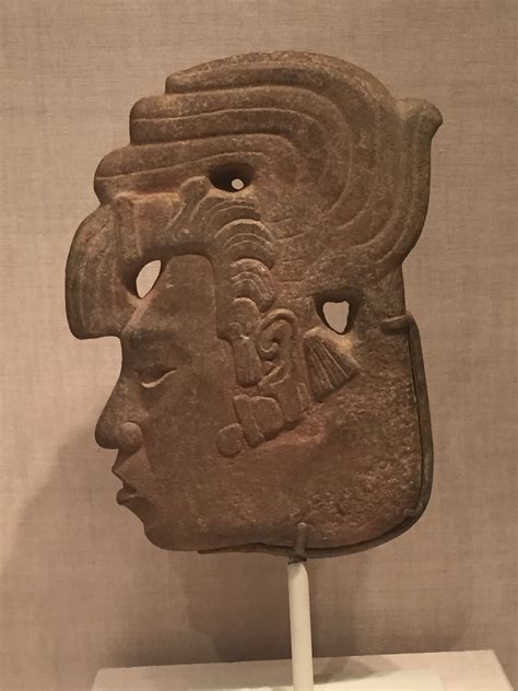 Mayan Royal Profile Lion Sculpture Mayan Sculpture