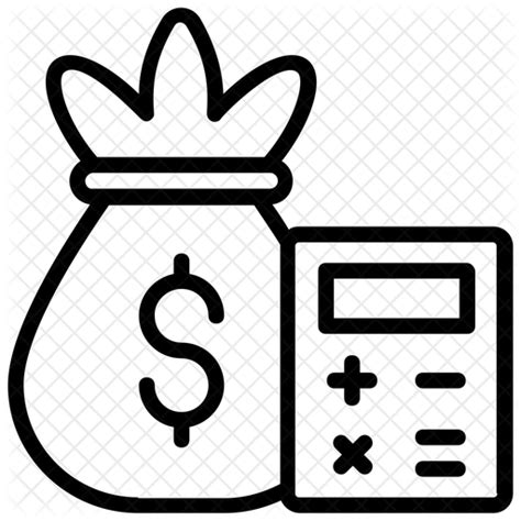 Budgeting Icon Download In Line Style