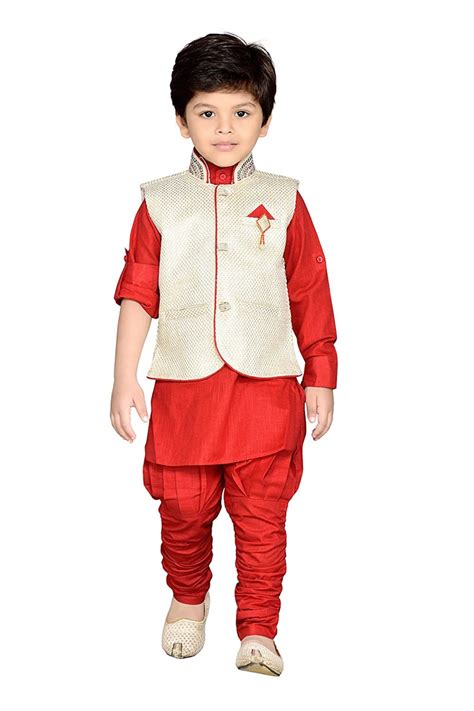 Indian Traditional Dress For Boy Kids Kurta Pyjama Dhoti 2 Etsy