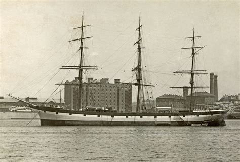 Sailing Vessel Hiawatha Built By Archibald Mcmillan And Son In 1891 For H Bjorn Jr Kragero Cargo