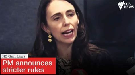 Jacinda Ardern Announces More Gun Laws In New Zealand Sbs News