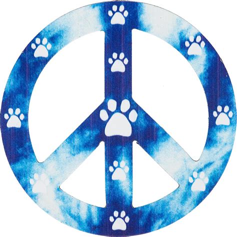 Imagine This Peace Paws Car Magnet Petco Peace Sign Art Peace Art