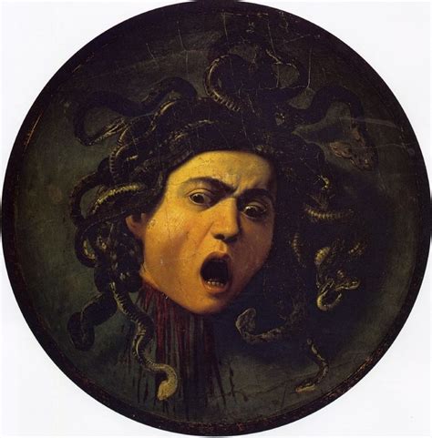 Medusa Caravaggio 1598 Caravaggio Medusa Art Famous Art