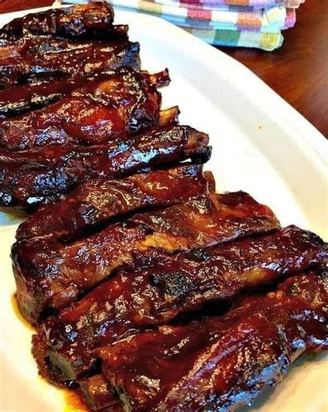 Slow Cooker Barbequed Beef Ribs Quickrecipes