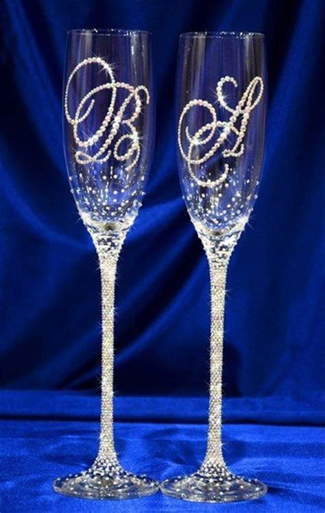 2019 Wedding Champagne Glasses Table Decor Ideas Wedding Wine Glasses