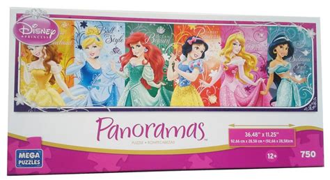 Disney Panorama Princess Style Jigsaw Puzzle