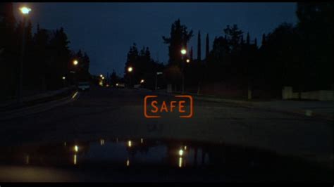 This makes a good bookend with todd haynes' most recent film dark waters, which is about how julianne moore's character in this movie was 100% right and definitely was being poisoned by the modern world. Set-Jetter & Movie Locations and More: Safe (1995)