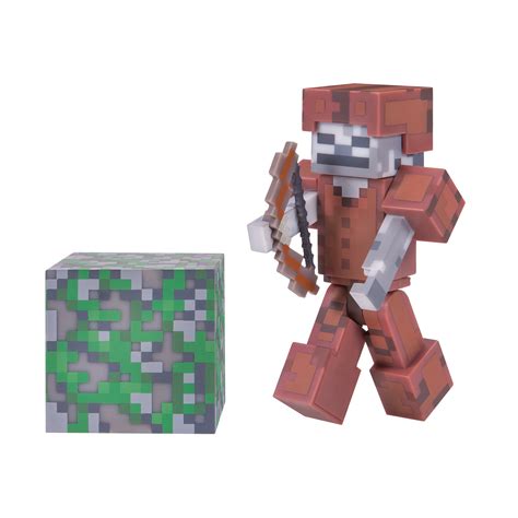 Minecraft Skeleton In Leather Armor Pack Series 3