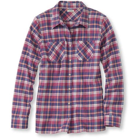 Llbean Freeport Flannel Shirt 40 Liked On Polyvore Featuring Plus