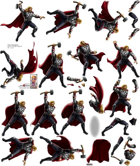The Spriters Resource Full Sheet View Marvel Avengers Alliance