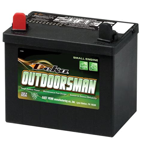Deka Outdoorsman 12v 300cca Battery Positive Left Battery Warehouse