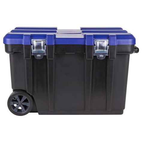 Kobalt 305 In Plastic Lockable Wheeled Tool Box Black